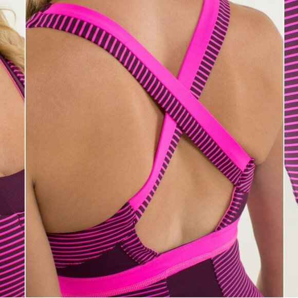 Lululemon Stuff your Bra tank II  raspberry plum - Picture 12 of 16